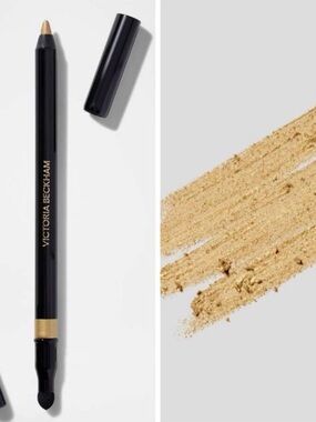 Victoria Beckham Beauty Satin Kajal Liner – Gold Lamé – NIB Luxury Eyeliner